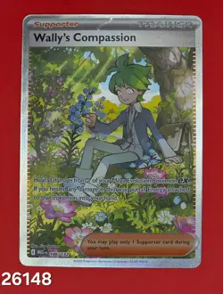 Pokemon: Wally's Compassion 186 Mega Evolution NM/M - Image 1