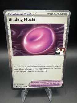 Binding Mochi 055/064 Cosmos Pokemon Play! Prize Pack Series 6 Play Stamp - NM - Image 1