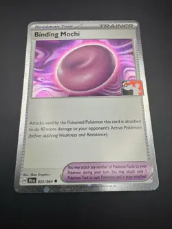 Binding Mochi 055/064 Cosmos Pokemon Play! Prize Pack Series 6 Play Stamp - NM - Image 4