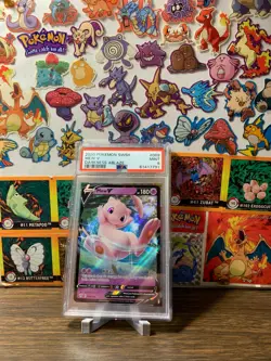 2020 POKEMON SWSH DARKNESS ABLAZE MEW V #069 PSA 9 MINT - Image 1
