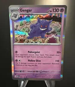 Gengar 094/165 Sv: Scarlet & Violet 151 Holo Pokemon TCG NM x4 - Image 2