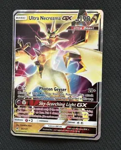 Pokemon Ultra Necrozma GX 95/131 Forbidden Light - Image 1