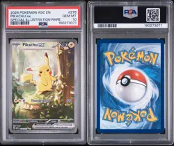 Pokemon 2026 Pikachu ex 276/217 SIR Ascended Heroes GEM MINT PSA 10 - Image 3
