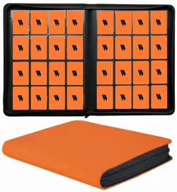 16 Pocket Card Binder 1000+ Premium Zip Trading Card Binder Double Sided Pock... - Image 1