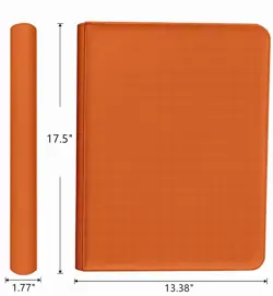 16 Pocket Card Binder 1000+ Premium Zip Trading Card Binder Double Sided Pock... - Image 5