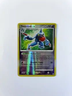 Toxicroak 36/123 Mysterious Treasures Pokemon Reverse Holo Pokemon TCG ✨ (002) - Image 2
