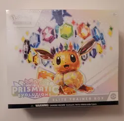 Pokemon Prismatic Evolutions Elite Trainer Box ETB - New and Sealed - Image 1