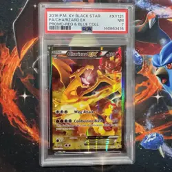 RARE PSA 6-7 Set Blastoise Ex XY122 & Charizard EX XY121 2016 Pokemon R&B Promos - Image 5