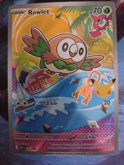 Pokemon First Partner Series 1 Rowlet Litten Popplio 30th Anniversary Gen 7 - Image 3