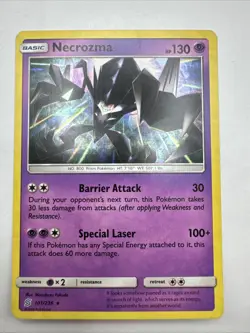 Necrozma 101/236 Rare Unified Minds Pokemon Reverse Holo Lightly Played - Image 1