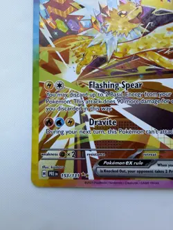 Pokemon Jolteon ex 153/131 Prismatic Evolutions SIR Holo EN TCG Mint/NM - Image 3