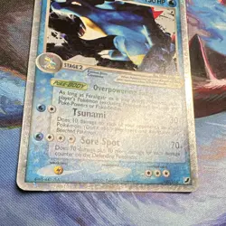 Feraligatr ex 103/115 EX Emerald Holo Ultra Rare 150 HP English 2005 - Image 4