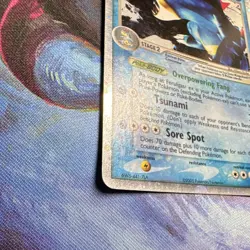 Feraligatr ex 103/115 EX Emerald Holo Ultra Rare 150 HP English 2005 - Image 5