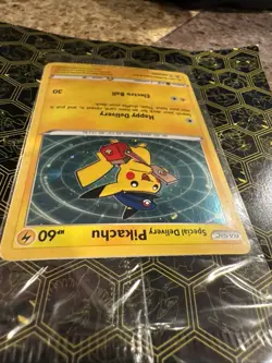 Pokemon TCG SEALED Special Delivery Pikachu Promo Holo SWSH074 English - Image 5