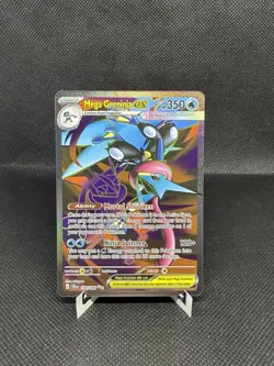 Pokemon TCG Mega Greninja EX Ultra rare Holo 100/108 chaos rising English - Image 1