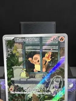 Pokemon Card Charmander SVP 044 Obsidian Flames Black Star Promo Near Mint - Image 2