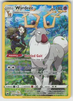 Wyrdeer TG06/TG30 Holo Astral Radiance Trainer Gallery Pokemon Holo NM - Image 1