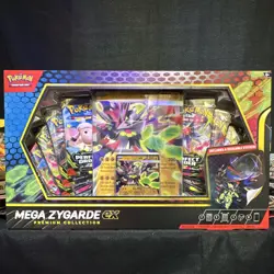 Pokemon TCG Mega Zygarde EX Premium Collection Box EN Promo Booster 2016 - Image 1