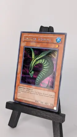 YUGIOH SDD-002 Sinister Serpent Prismatic Secret Rare Vintage Promo MP - Image 3