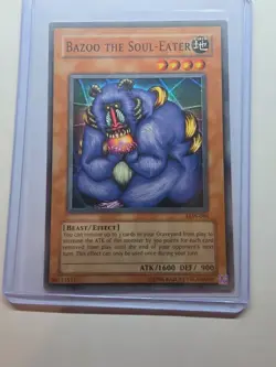 Bazoo the Soul-Eater LON-064 Yugioh TCG Super Rare Unlimited LP - Image 3