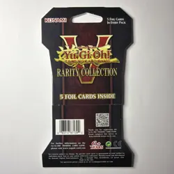 Yugioh Rarity Collection 5 (V) Sleeved Booster Pack - Image 2
