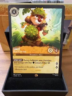 Disney Lorcana Wilds Unknown Dale Ready For His Shot 22/204 Legendary NM - Image 1