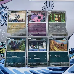 Pokemon Card - Black Bolt & White Flare Masterball Reverse Holo Bundle Of 6 - Image 1