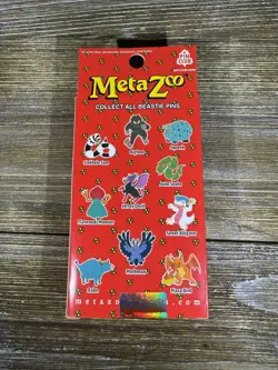 MetaZoo Pin Club 1st Edition Limited Edition Plasa Bird Pin + Promo Card New - Image 2