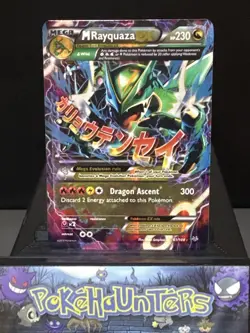 Pokemon Card M Rayquaza EX 61/108 XY Roaring Skies Holo Rare Light Play - Image 1