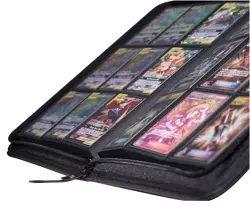 TopDeck 500 Card Ringless Zip Binder Pro - 9-Pocket Pages Side Load Sleeve TC... - Image 5
