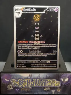 Pokemon Card Gothitelle SVP 211 Black Star Promo Illustration Rare Near Mint - Image 1