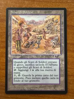 Magic MTG Soldevi Excavations Italian Alliances NM! - Image 1
