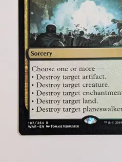 MTG - 1x Casulaities of War - War of the Spark - NM - Magic the Gathering 2019 - Image 5