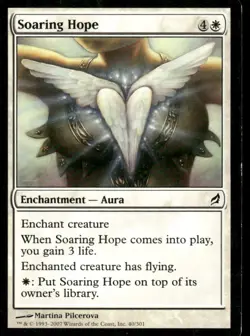 Soaring Hope Lorwyn MTG Magic the Gathering card - Image 1