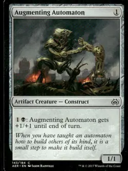 Augmenting Automaton 143/184 Aether Revolt MTG Magic the Gathering card - Image 1