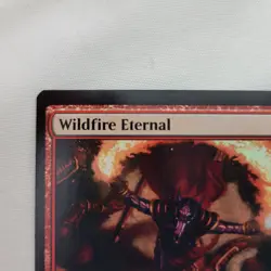1x MTG FOIL Wildfire Eternal Buy A Box Promo NM Near Mint Magic the Gathering - Image 4