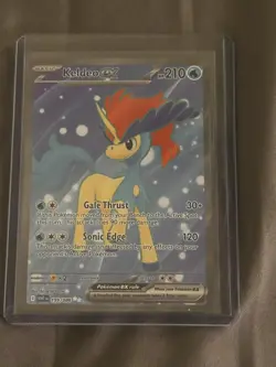 Keldeo EX 161/086 SR SV11W White Flare Pokemon Card TCG - Image 1
