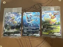 3 Cards Vaporeon Jolteon Flareon Vmax Alt Art & RR RRR CSHC-001-009 Promo - Image 1