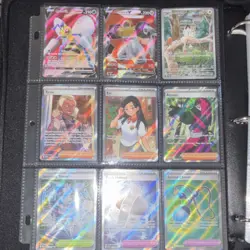 Pokemon TCG 9 Card Lot. All English. All sleeved & N/m - Image 1