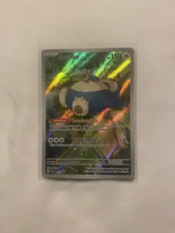 Snorlax 151 Promo Card #051 Blackstar Holo - Image 1