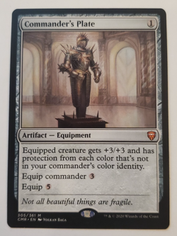 1x Commander's Plate Commander Legends MTG Magic the Gathering NM - Image 1