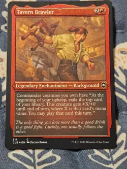 Tavern Brawler Etched FOIL 511 Baldur's Gate MTG Magic - Image 2