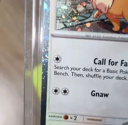 Pokemon TCG Eevee SWIRL 200 Scarlet & Violet Black Star Promo Holo Card NM - Image 4