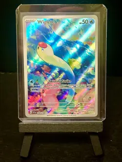 Wiglett 206/198 Full Art Holo Scarlet & Violet Base Set Pokemon TCG Card - Image 1