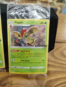 1~Pokemon Flapple Gamestop Promo Card 022/192 Exclusive Holo 2021 Sealed NEW Tcg - Image 2