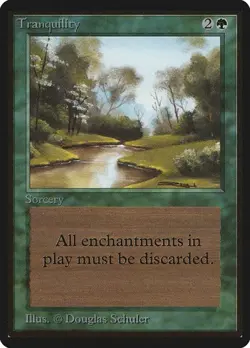 Tranquility Limited Edition Beta HP MTG - Image 1