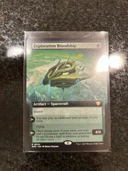 1x Exploration Broodship MTG Edge of Eternities: Commander Extended Nonfoil NM - Image 1