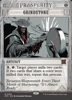 Grindstone - Extended Art Showcase OTP NM MTG - Image 1