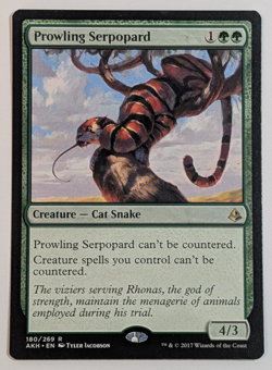 MTG - 1x Prowling Serpopard - Amonkhet - NM - Rare Green - Magic The Gathering - Image 1