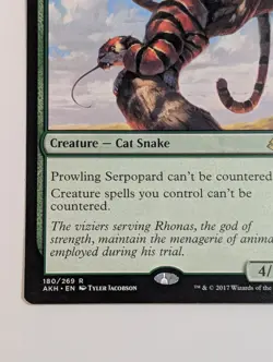 MTG - 1x Prowling Serpopard - Amonkhet - NM - Rare Green - Magic The Gathering - Image 5